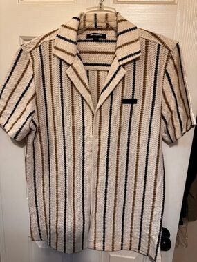 Karl Lagerfeld knit button up